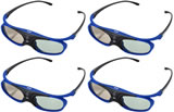 blue dlp link 3d glasses
