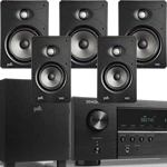 Recessed In-Wall 5.1 Speaker and Receiver Pack #4