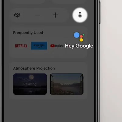 BenQ TK705i Remote Hey Google