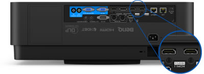 lu960ust hdmi ports