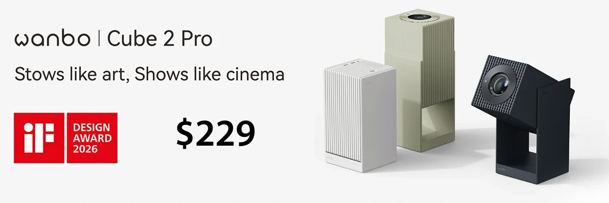 Wanbo Cube 2 Pro Projector