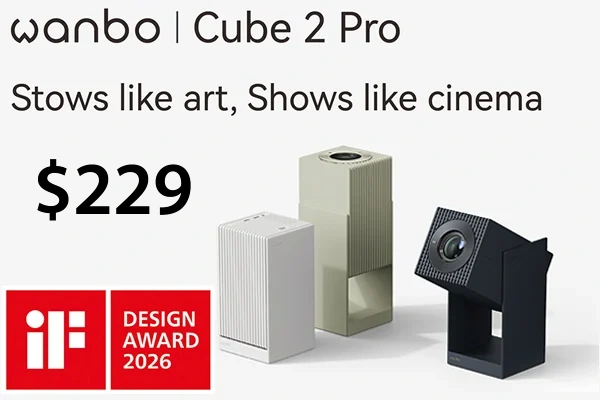 Wanbo Cube 2 Pro Projector