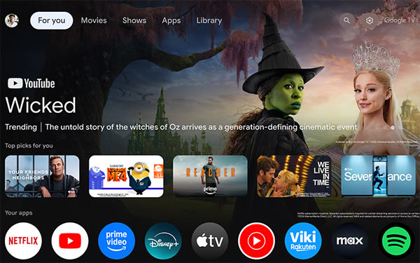 EH-LS970B Google TV