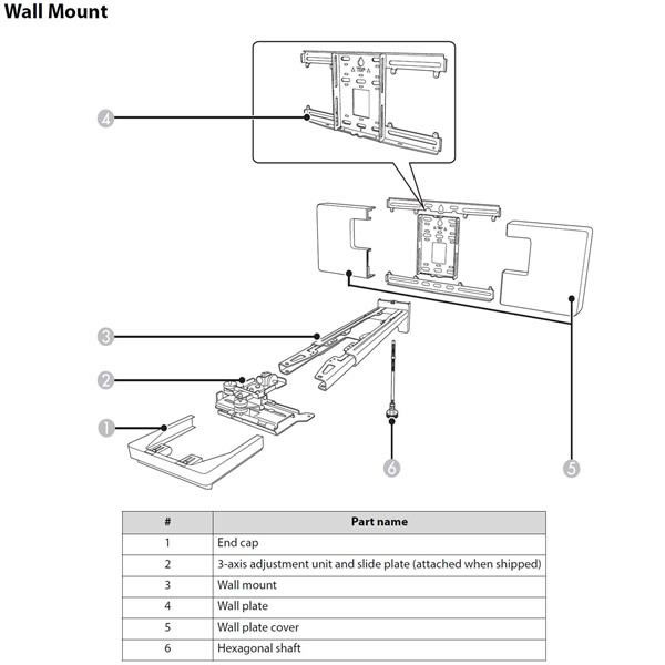 elpmb62 wall mount