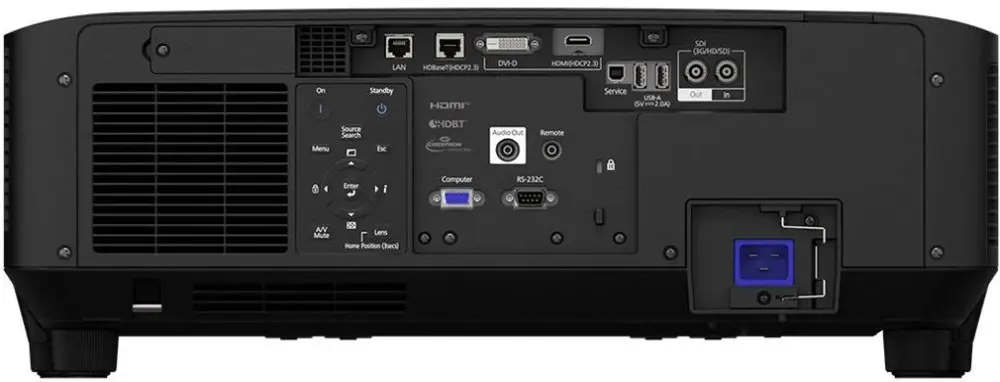 Epson EB-PU2216B rear panel