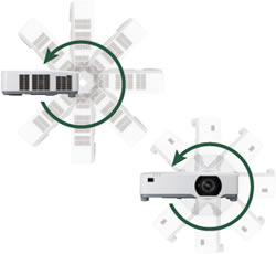 p525ulg 360 degree installation