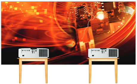 Sharp A201U-B edge blending