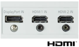 Sharp A104U-B hdmi ports