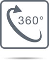 azh430ust 360 Degree Projection