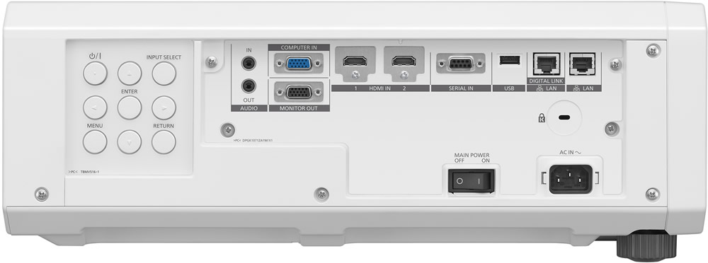 pt-frq50 rear panel