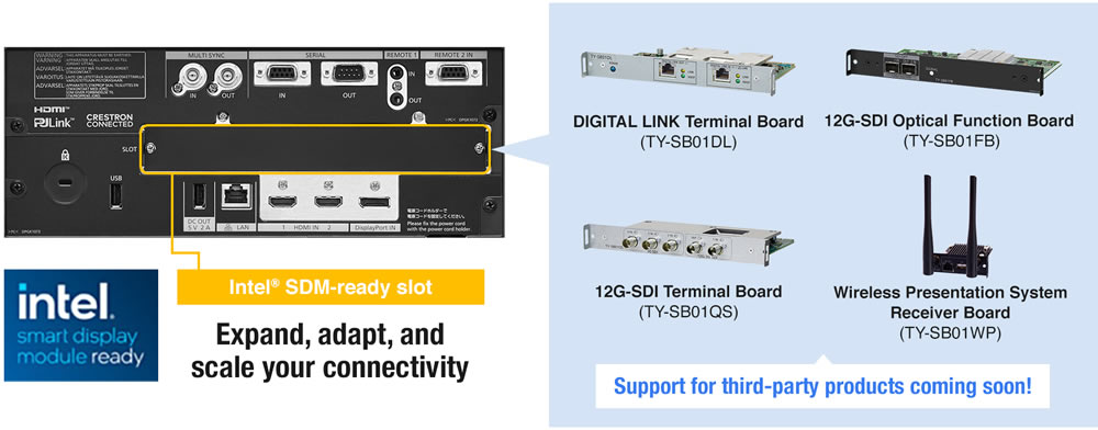 panasonic ptreq80be SDM Slot