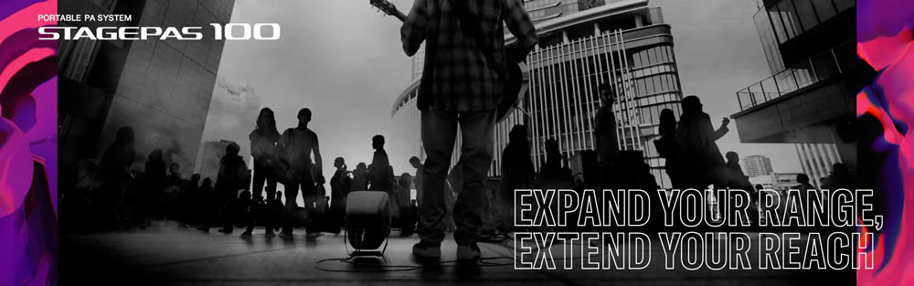 yamaha stagepas100btr expand your reach