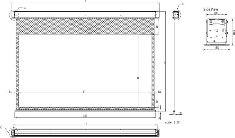 Grandview recessed  specifications