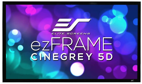 Elite Screens CineGrey 5D Long-Throw ALR Fixed Projector Screen
