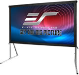 Elite Screens Extra Large Fast Fold Indoor / Outdoor Projector Screen