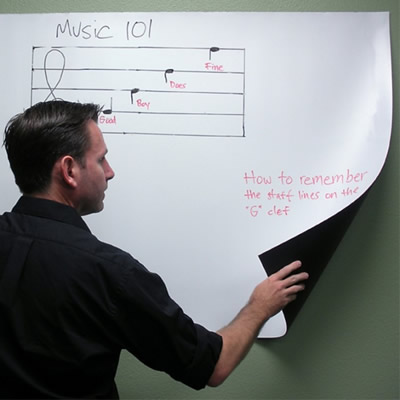 Elite Screens Insta-DE Adhesive Whiteboard Projector Screen