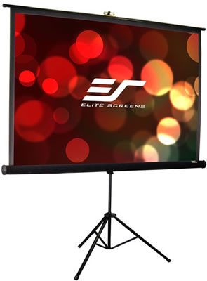 Elite Screens Tripod Portable Projector Screens