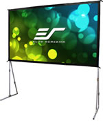 Elite Screens Extra Large Fast Fold Indoor / Outdoor Projector Screen