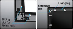 Grandview Screen tensioning