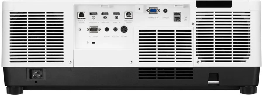 Sharp A104U-W rear panel