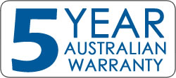 5 year warranty