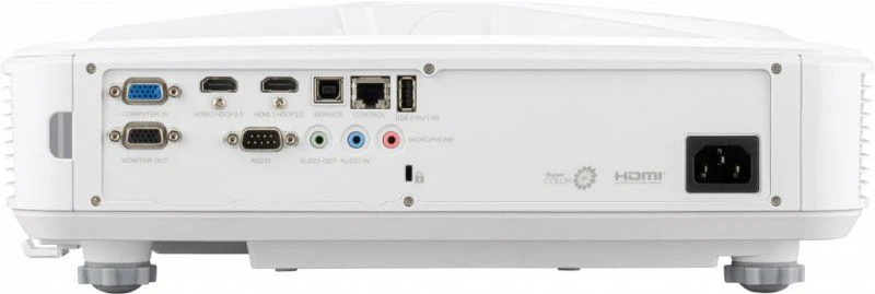 LS832WU rear panel