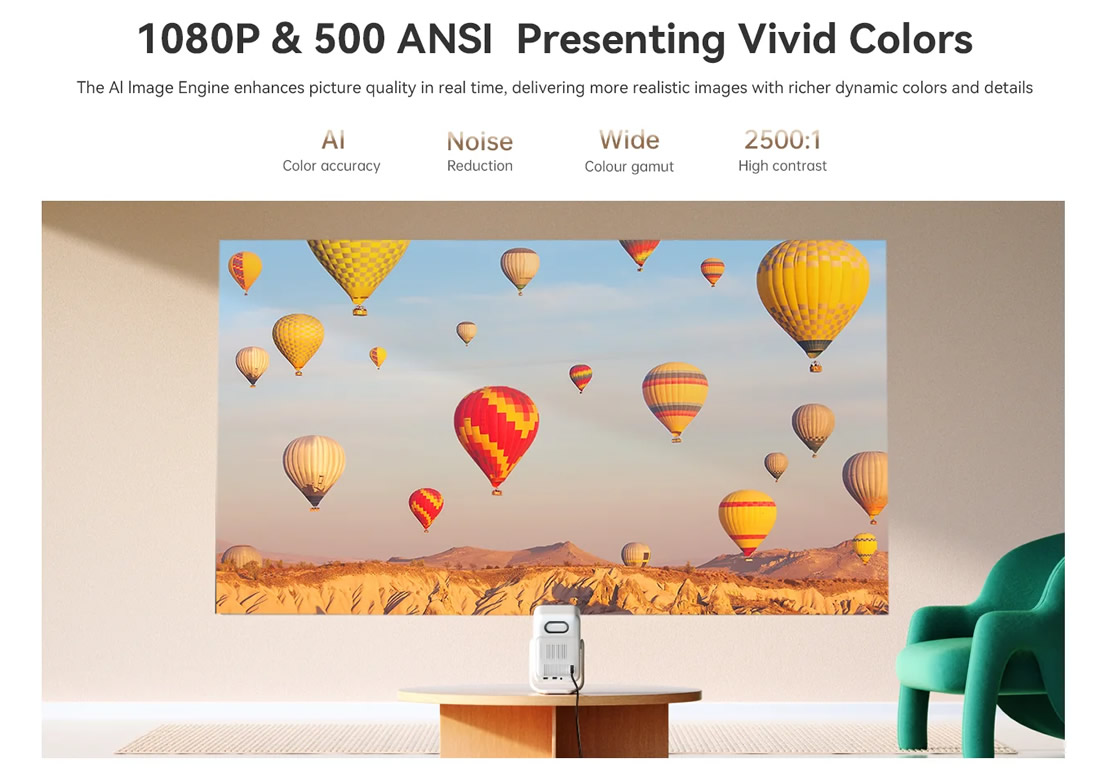 Wanbo T2 Ultra 1080p