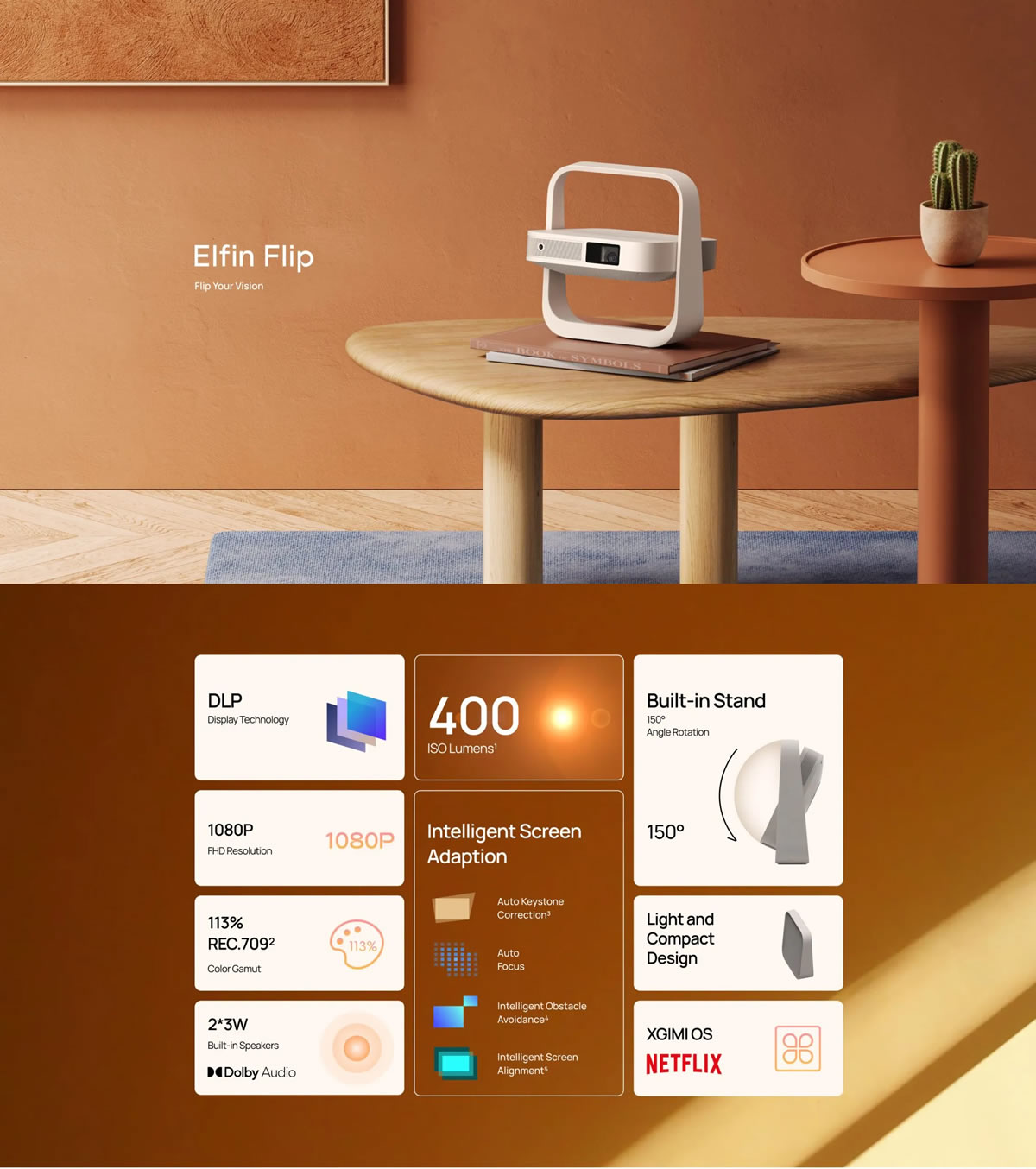 Xgimi Elfin Flip Enviro