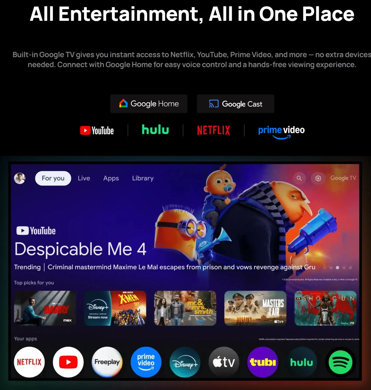Xgimi Horizon 20 Max Streaming